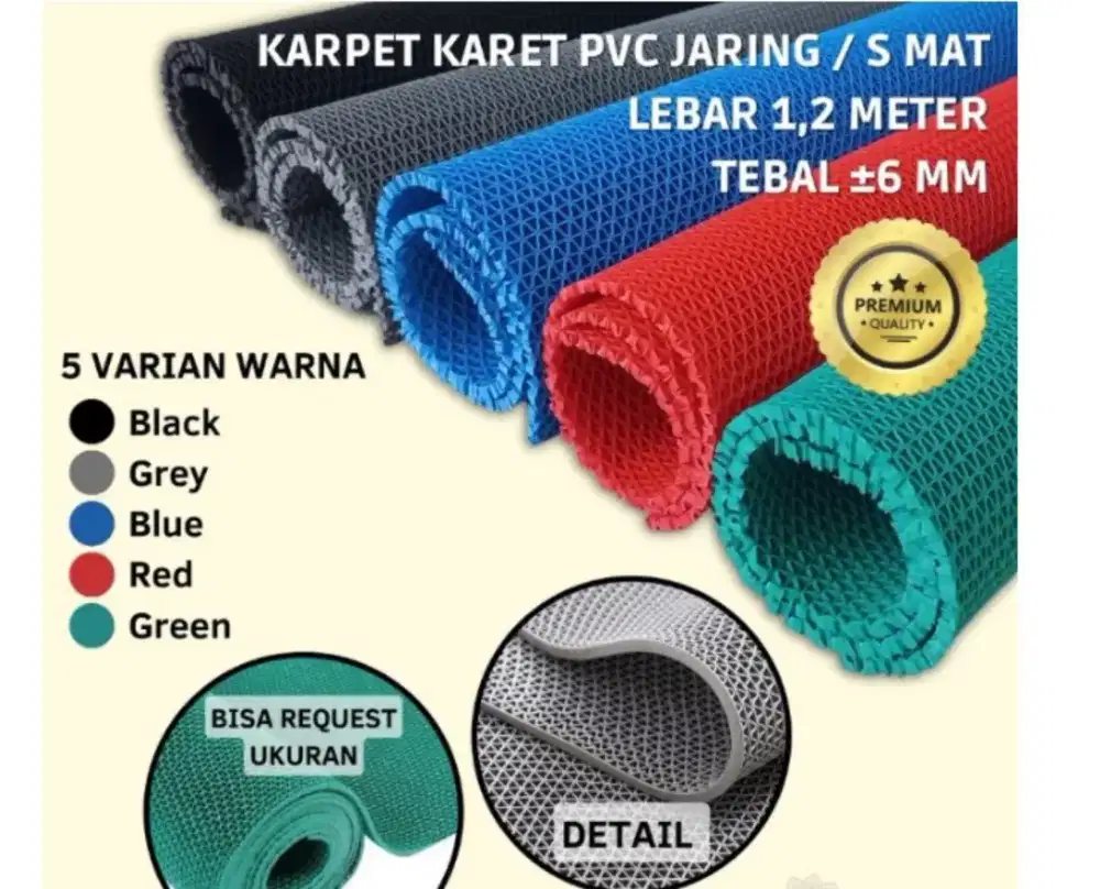 Karpet karet PVC antislip/S MAT