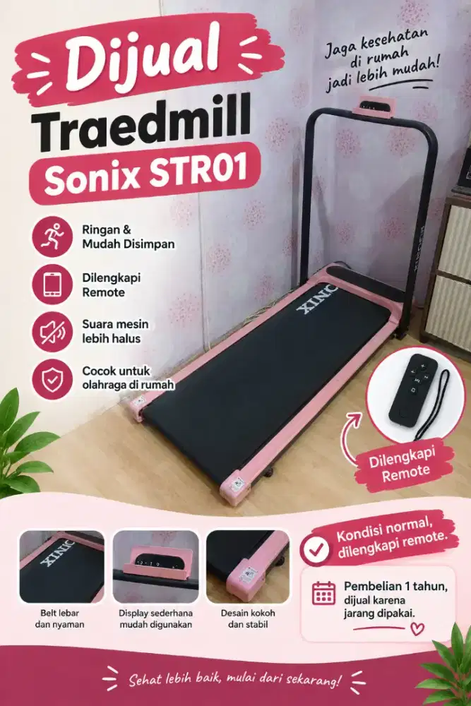 Treadmill Sonix STR01
