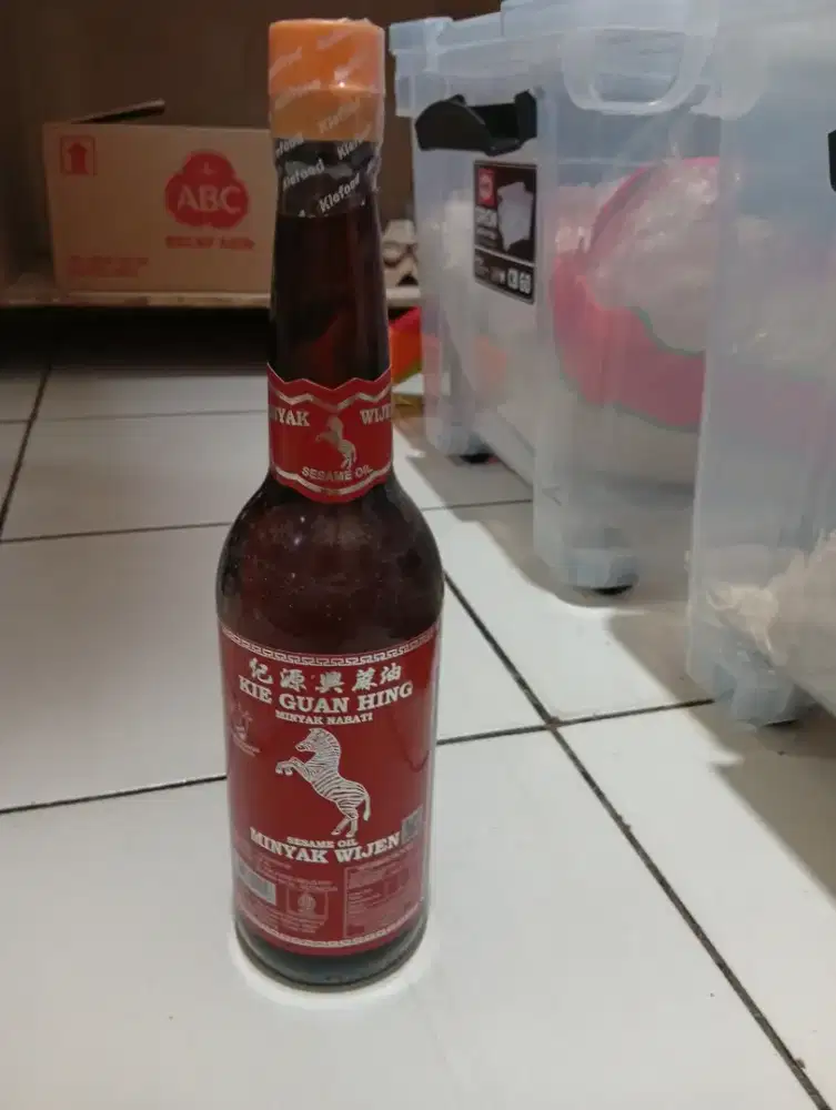minyak wijen cap kuda zebra