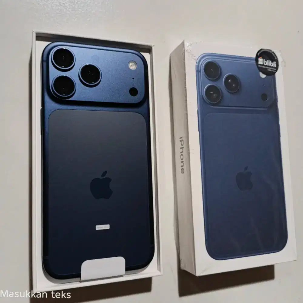 Jual Iphone 17promax 256gb warna blue