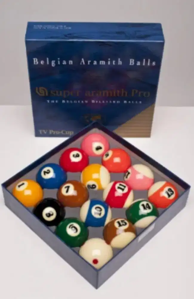 Bola Billiard Aramith Belgian  TV PRO CUP