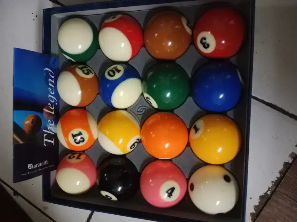 Bola Billiard Aramith Belgian  TV PRO CUP