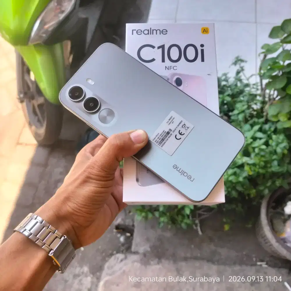 Realme C100i 4/128gb fullset original like new