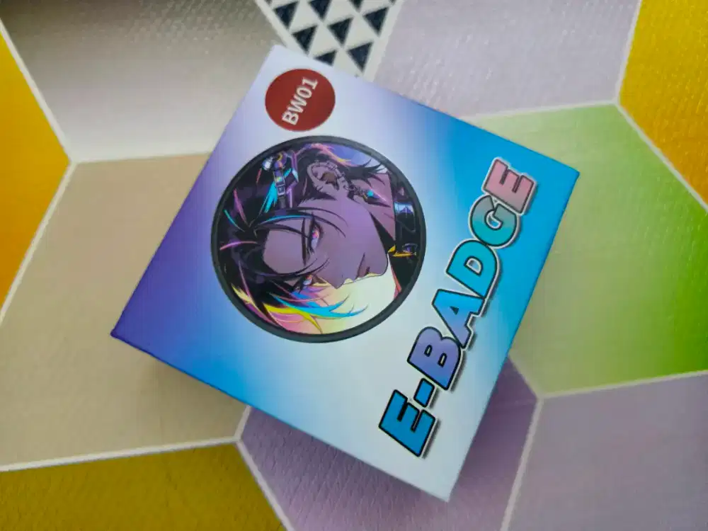 Pin elektronik BW1 pink