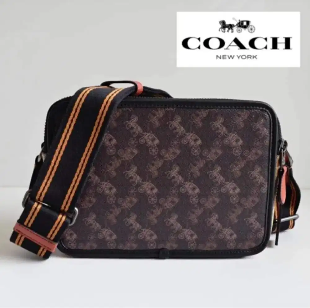 Coach Original CHARTER CROSSBODY 24 WITH SIGNATURE HORSE AND CARRIAGE