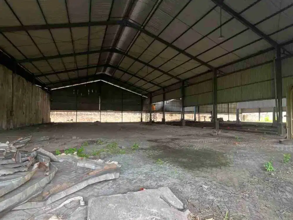 Dijual Murah Gudang Strategis di By Pass Krian