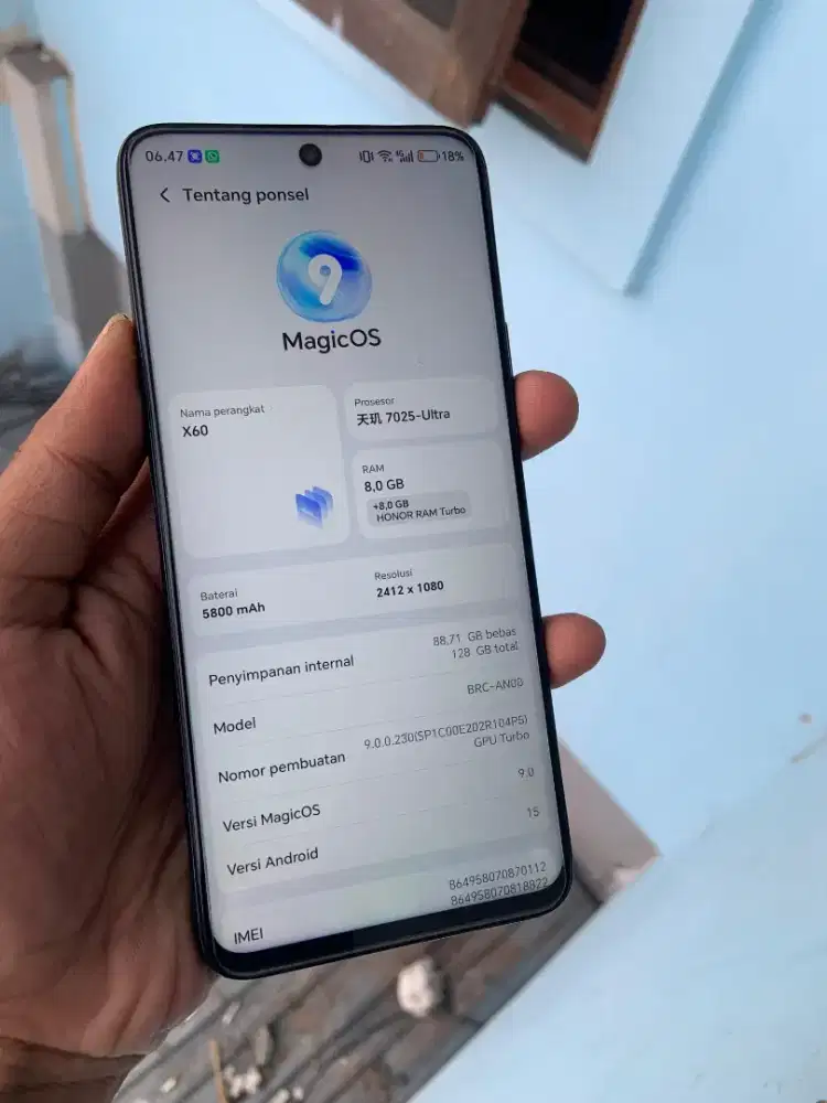 Honor x60 8/128