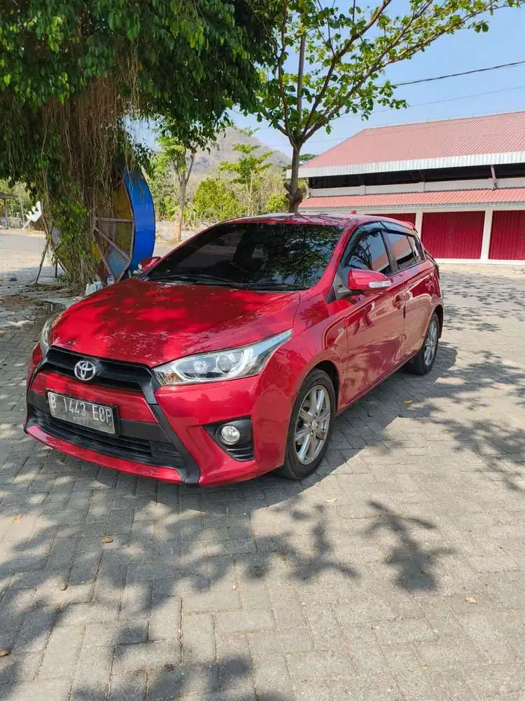 Toyota Yaris 2016 G A/T Merah Metalik