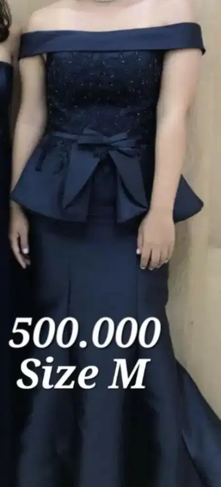 Dress pesta 1x pakai