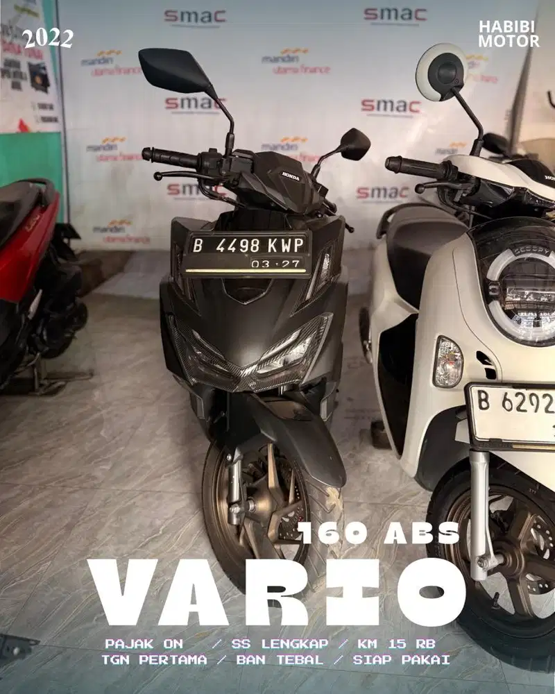 HONDA VARIO 160 ABS 2022 KM LOW