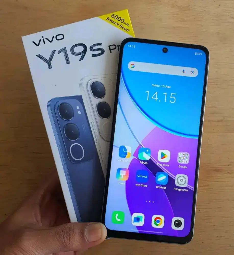 Vivo Y19s Pro 6+6/128 Full Ori Mulus