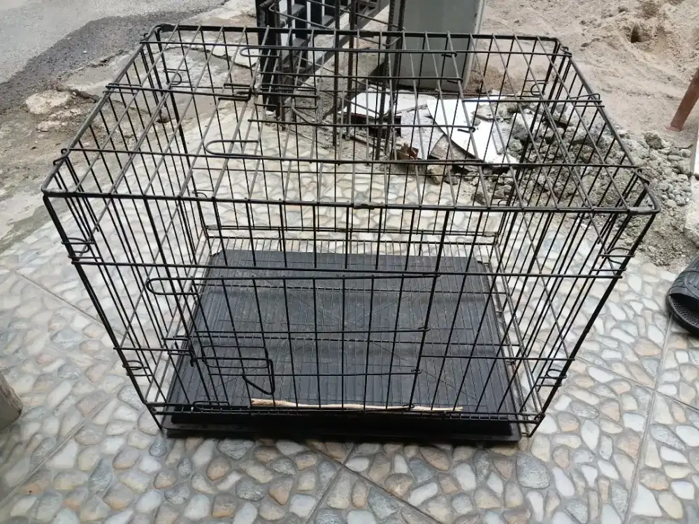Kandang besi kucing/ayam 60×40