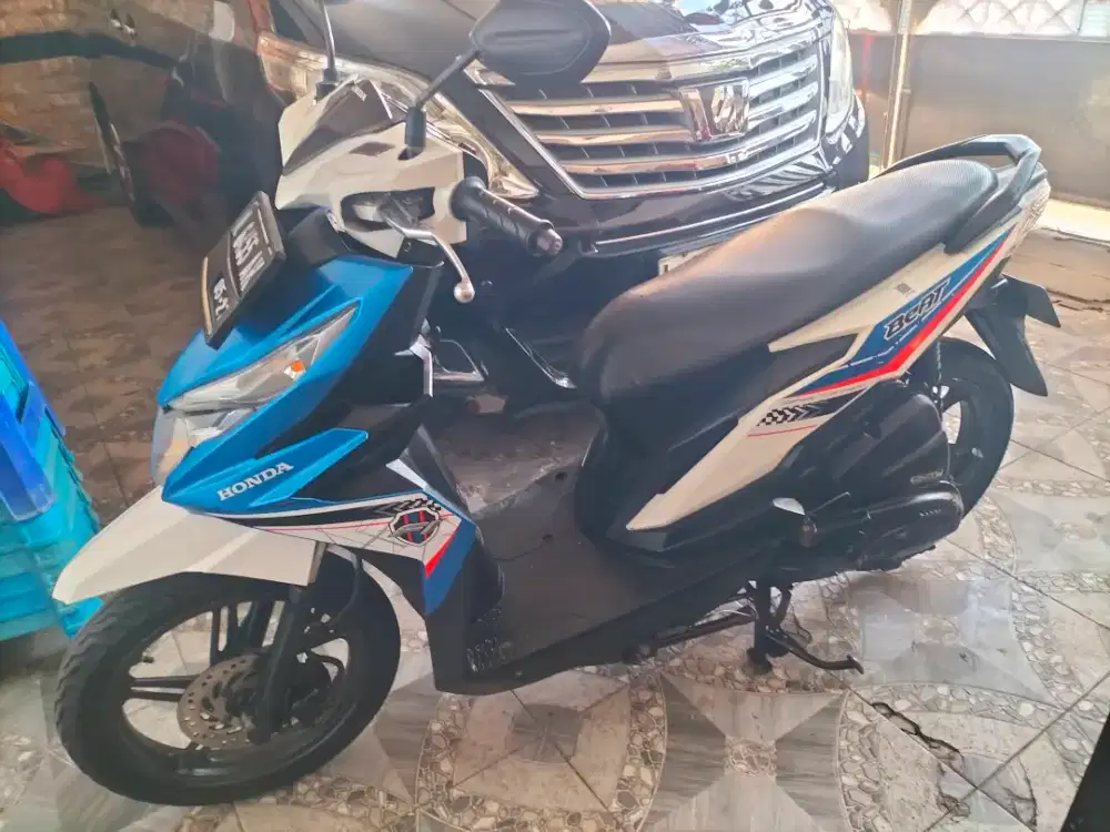 Honda beat eco 2017 tgn 1 ors mesin hls PJK aman lkp siap pakai
