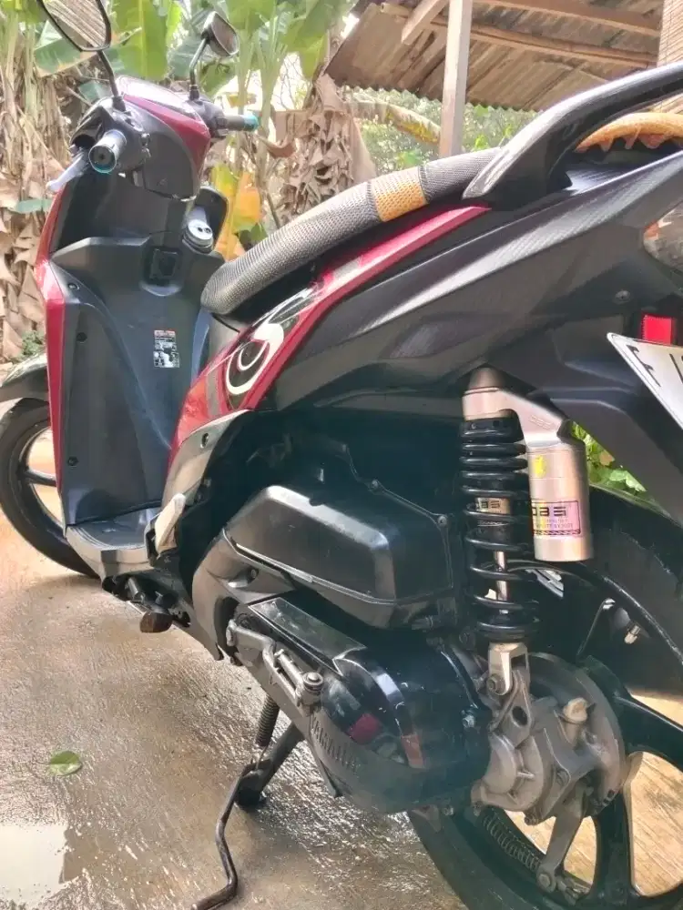 YAMAHA MIO S 2019 MERAH HITAM