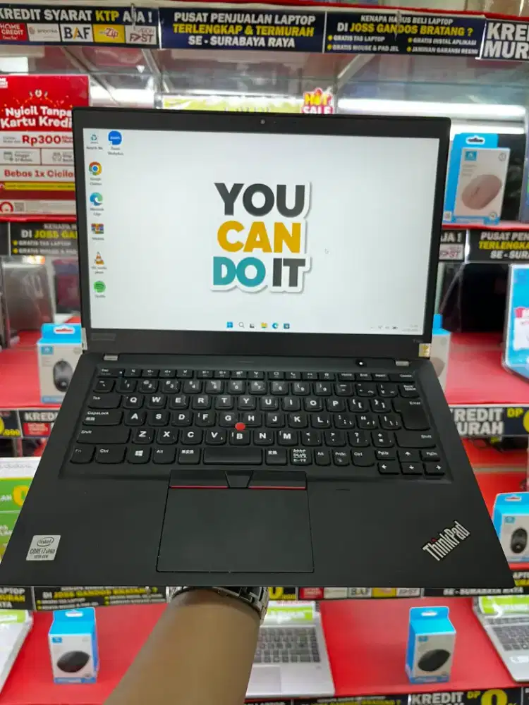 LAPTOP SLIM COCOK UNTUK MULTITASKING | LENOVO THINKPAD T14s