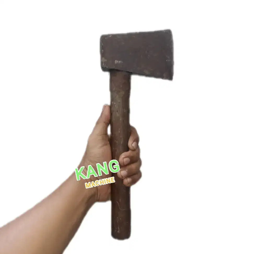Kapak besi kampak gagang kayu