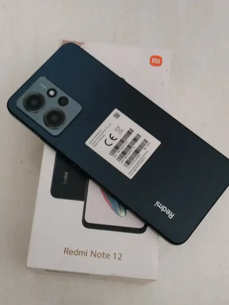 Redmi note 12 full set original 12(6+6)/128gb mulus no minus  gercepz