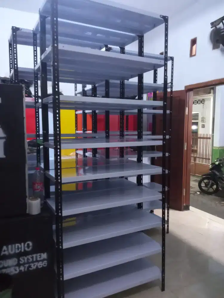 Rak besi rak gudang harga grosir