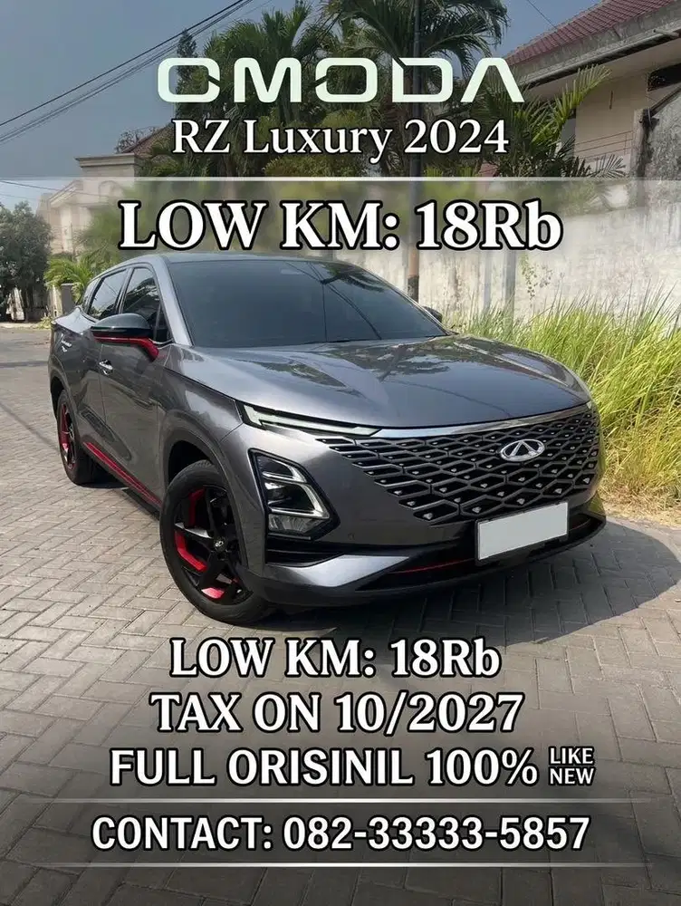 Km18rb sunroof omoda 5 RZ luxury 2024 (L) tg1 dr baru full orisinil