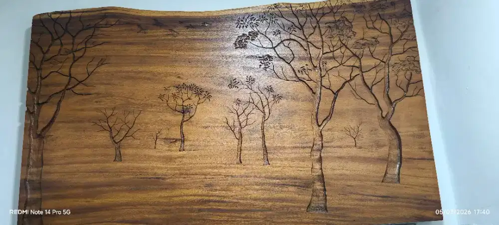 Dijual Lukisan Ukiran Kayu