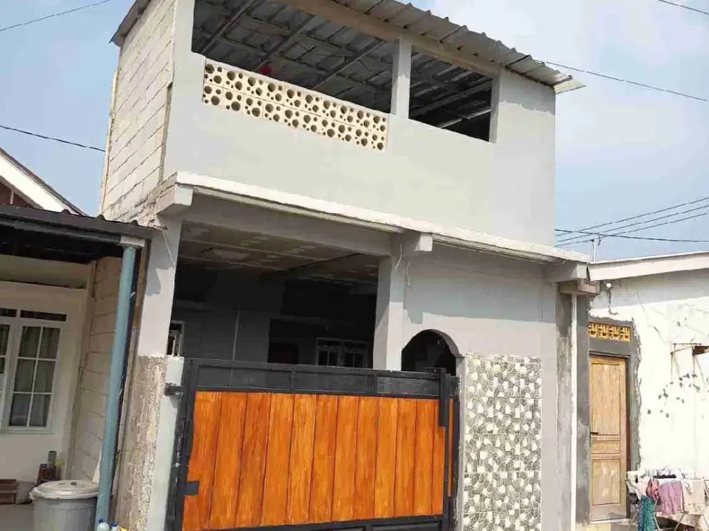 jual over rumah subsidi 2 lantai deket polda banten