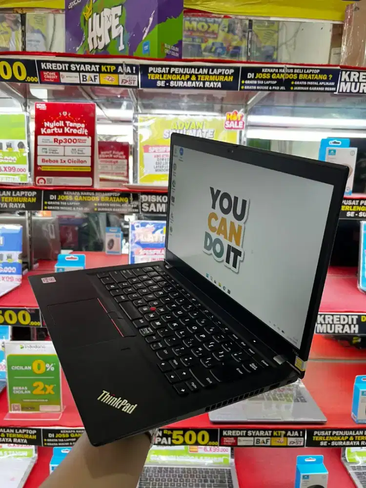 LAPTOP SLIM COCOK UNTUK MULTITASKING | LENOVO THINKPAD T14s