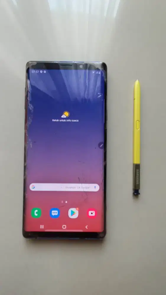 galaxy note 9 kondisi apa adanya