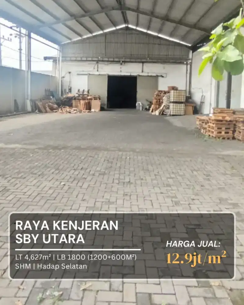 Dijual Gudang Siap Pakai
Raya Kenjeran