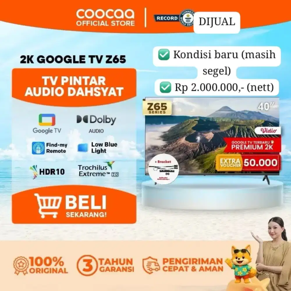 Dijual COOCAA 40Z65