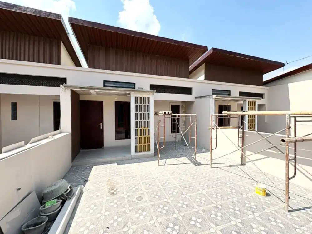 Rumah Cantik Jogja Akses Bisa Simpangan 2 Mobil, Lingkungan Tertata