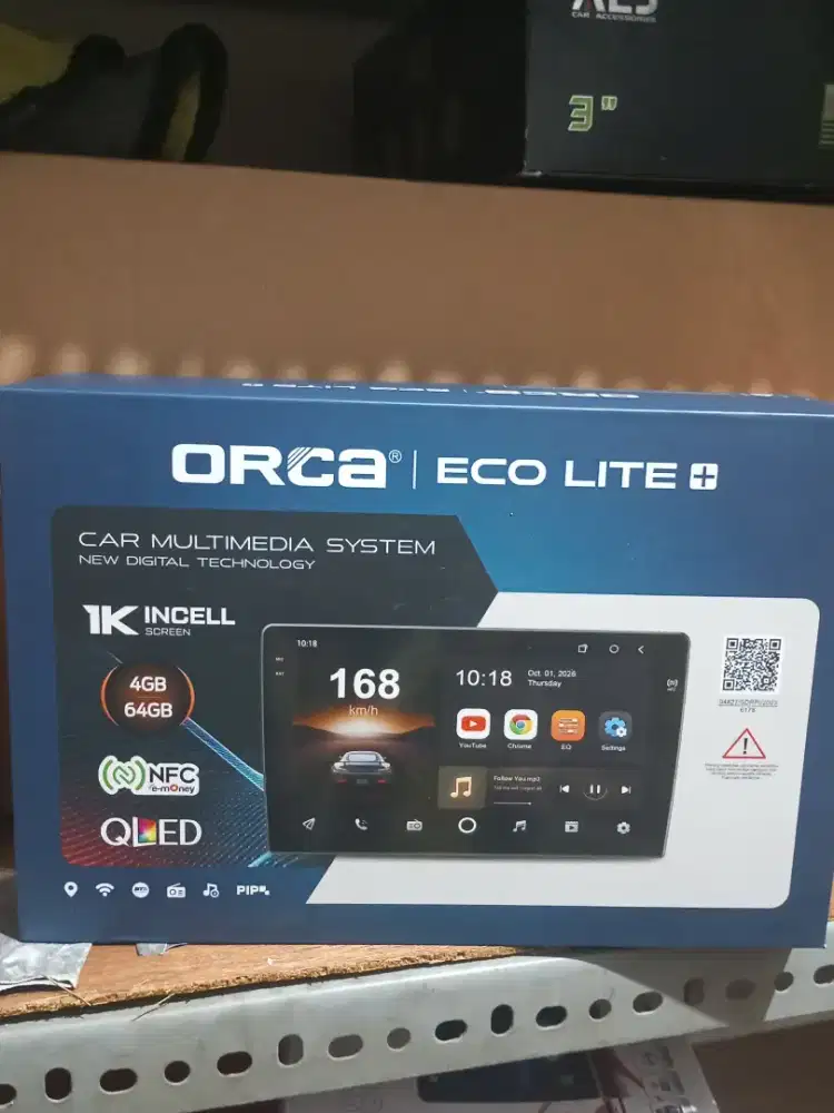 Bisa pasang Tv android mobil orca 9inch
