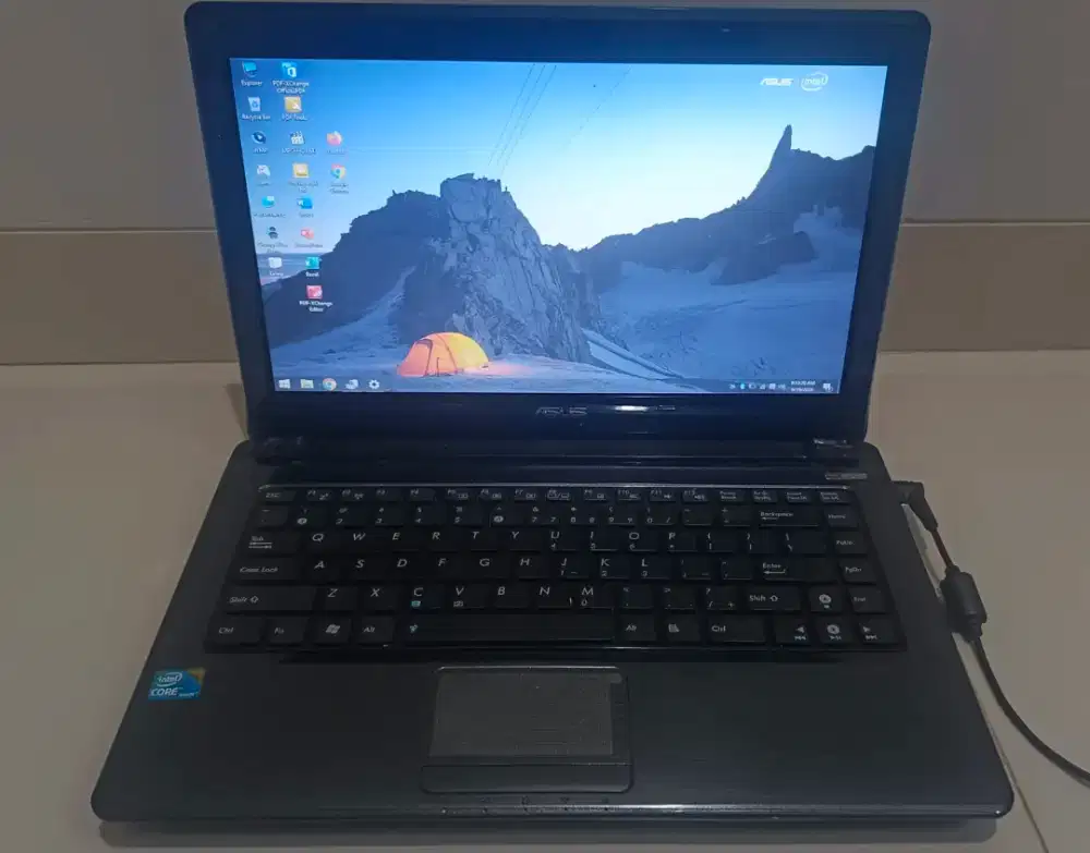 Laptop Asus A42 core i3 ram 6GB internal 500gb VGA NVDIA 1GB harga net
