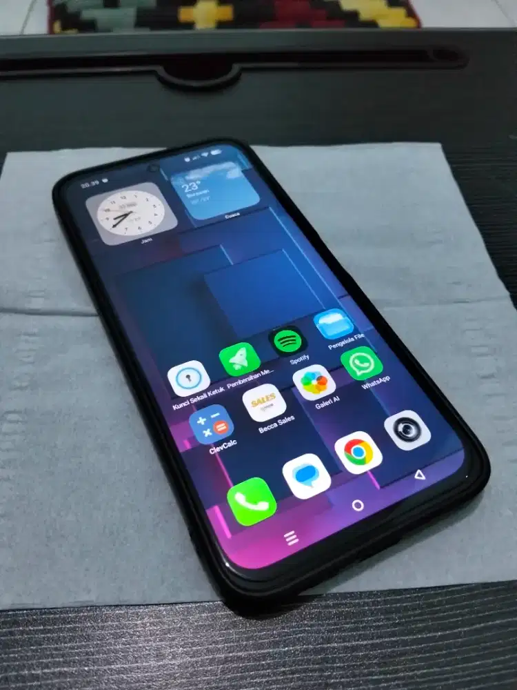 Infinix Smart 20 Black. Mulus Nurmer