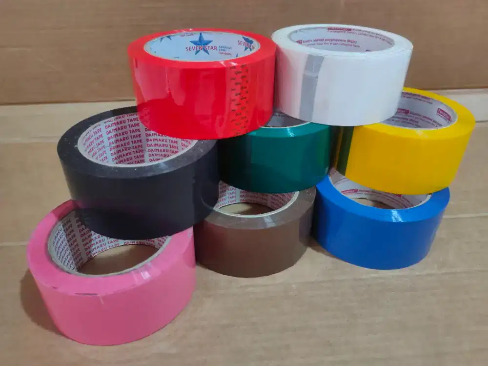 OBRAL Lakban Warna (Plastik) Aloha Sidoarjo