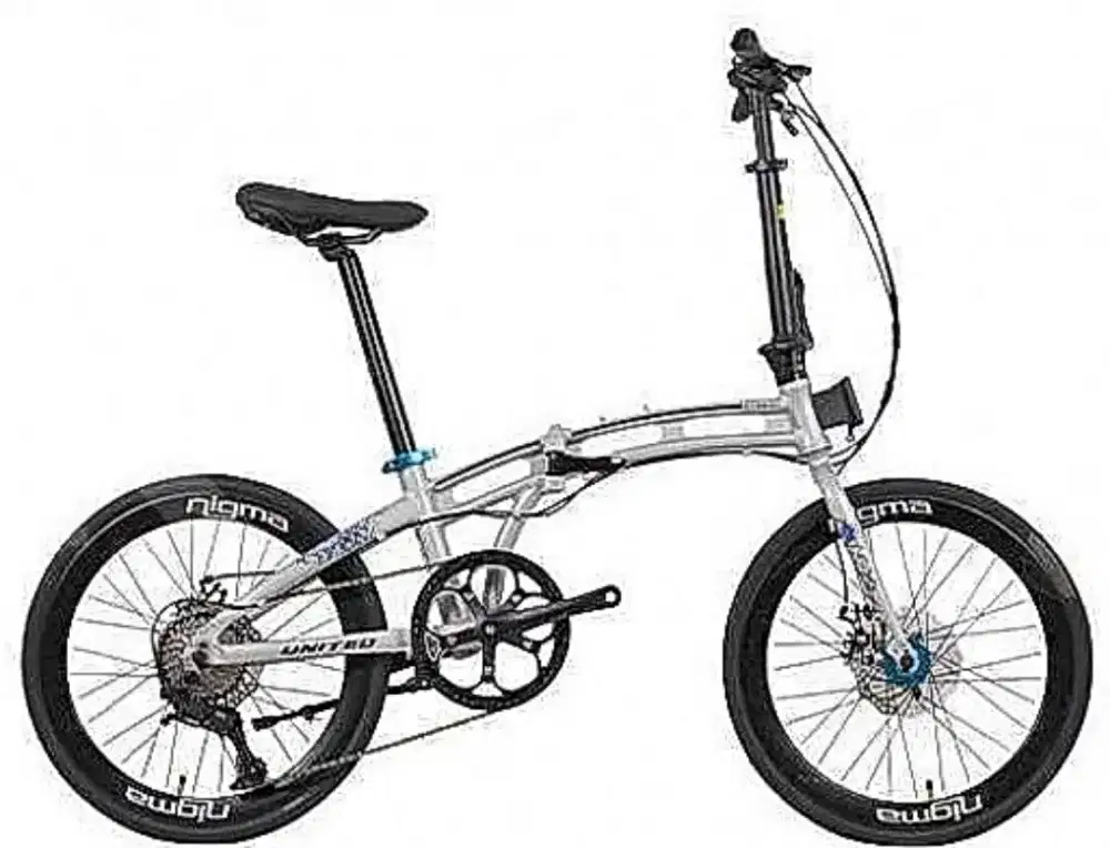 Sepeda Lipat 20inch United Nigma III alloy 9speed Disc Brake