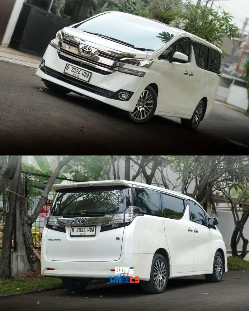 TOYOTA VELLFIRE 2.5 G (AT) 2016