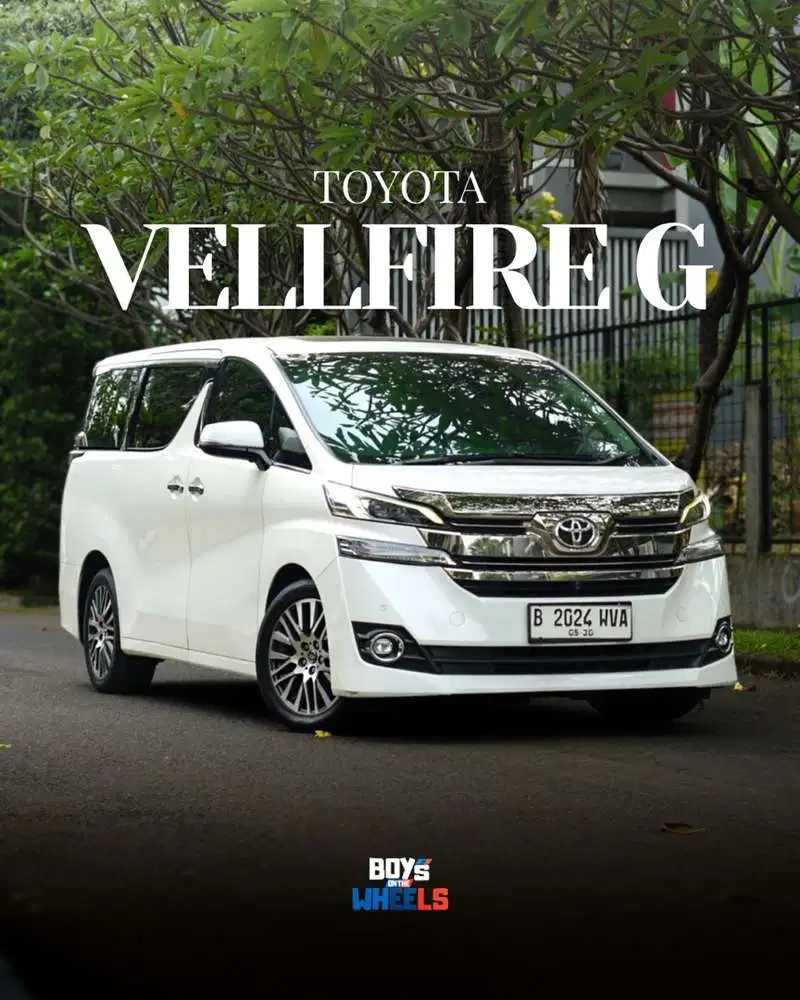 TOYOTA VELLFIRE 2.5 G (AT) 2016