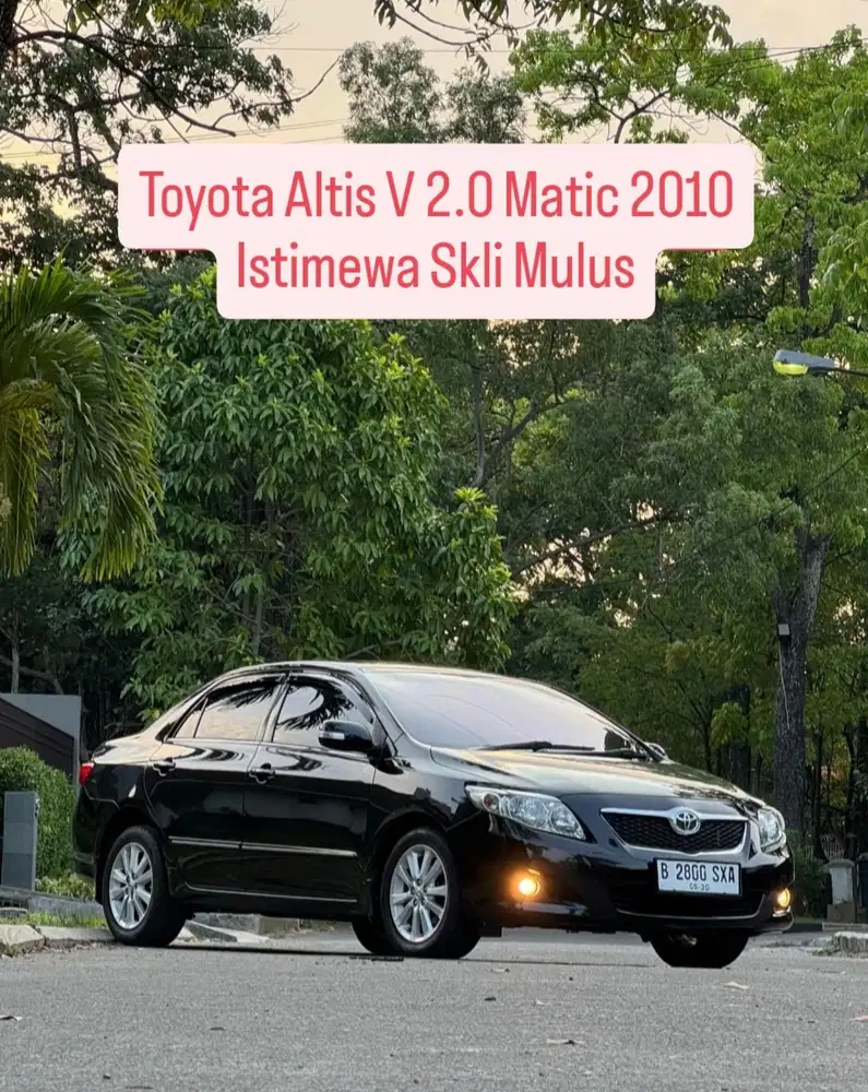 Altis V 2.0 Matic 2010 pk an 2011 istimewa murah bandung