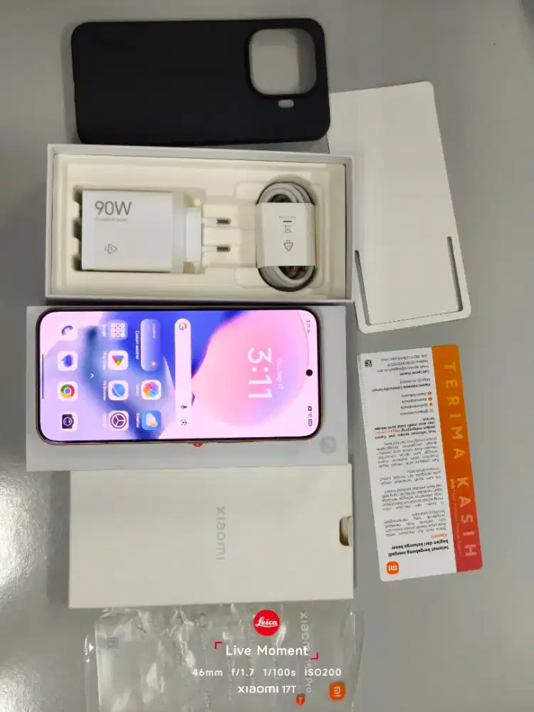 Xiaomi 15T pro 12/512 GB fullset original garansi 2027