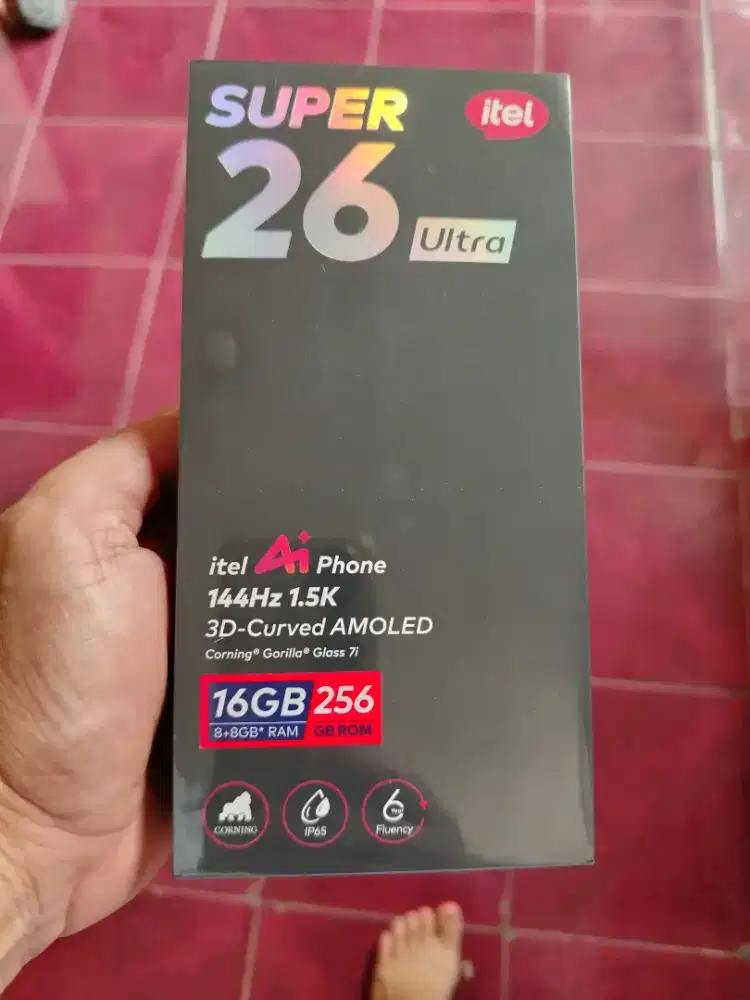 Itel super 26 ultra, NEWW BNOB Ram 12/256