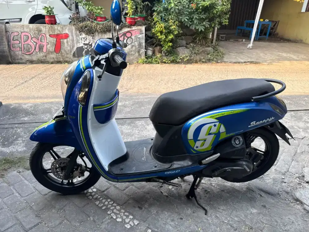 Honda Scoopy esp stater halus THN 2015 plat AB Wonosari