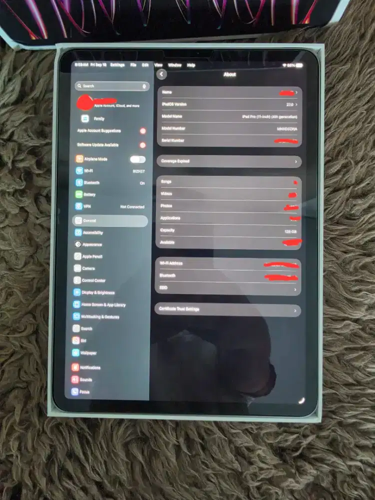 Ipad pro M2 128GB