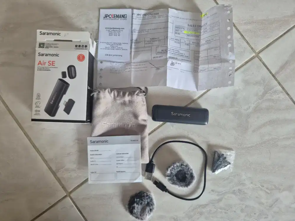Mic wireless saramonic air se type C