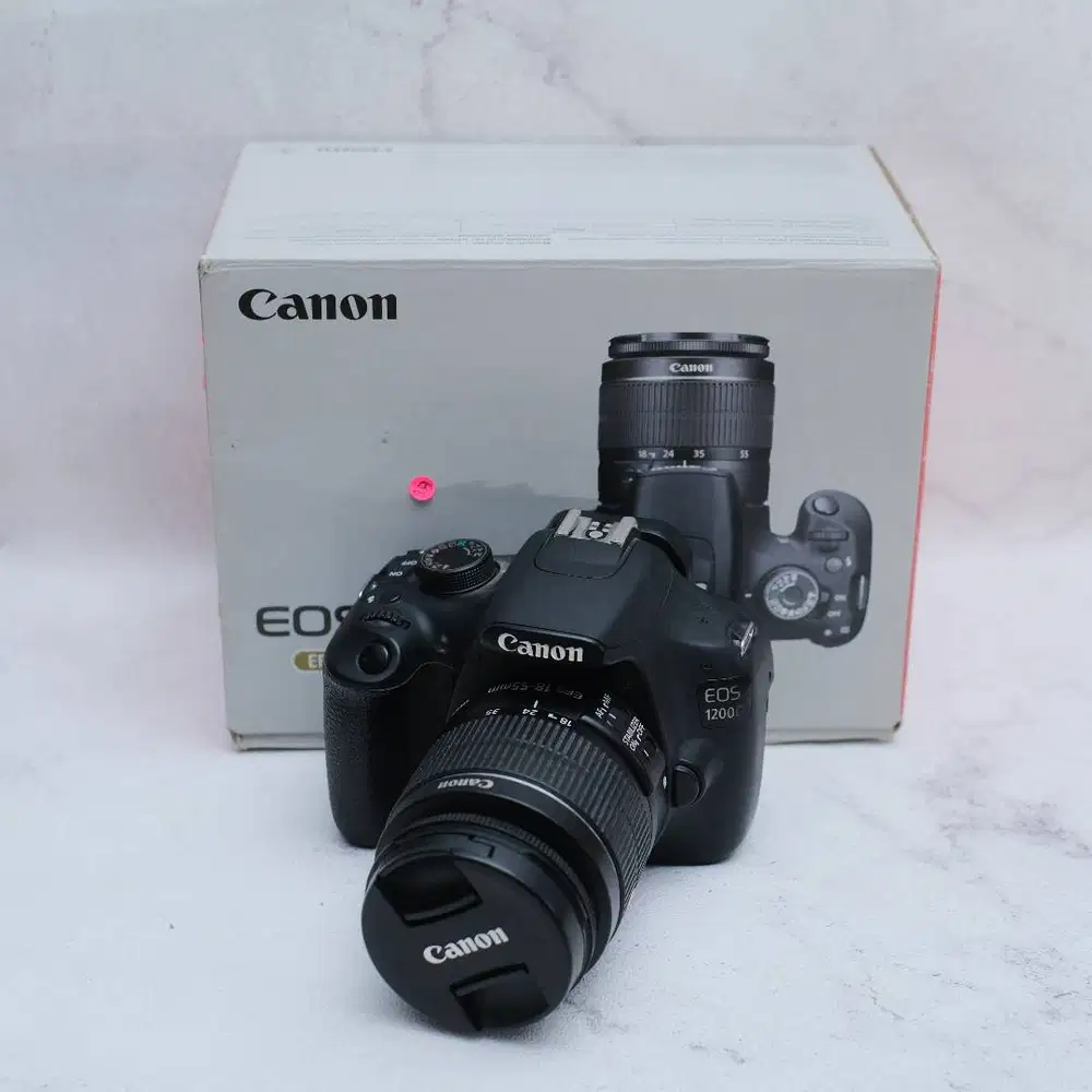 Canon 1200d lensa kit 18-55 (Second)