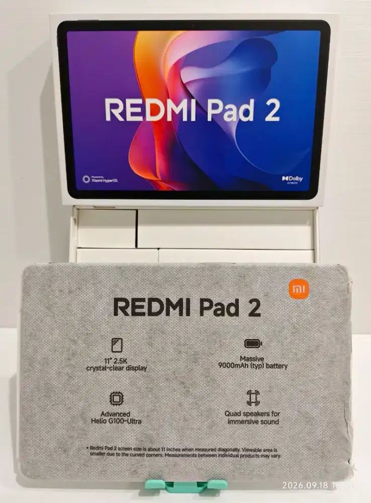Xiaomi Redmi Pad 2 4/128 Gb Likenew 99% Garansi on juni 27 bs TT