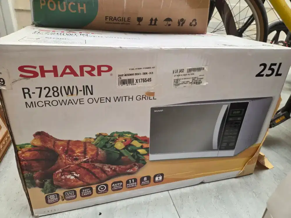 Microwave Grill SHARP R-728 IN / R728 (W) 25 L