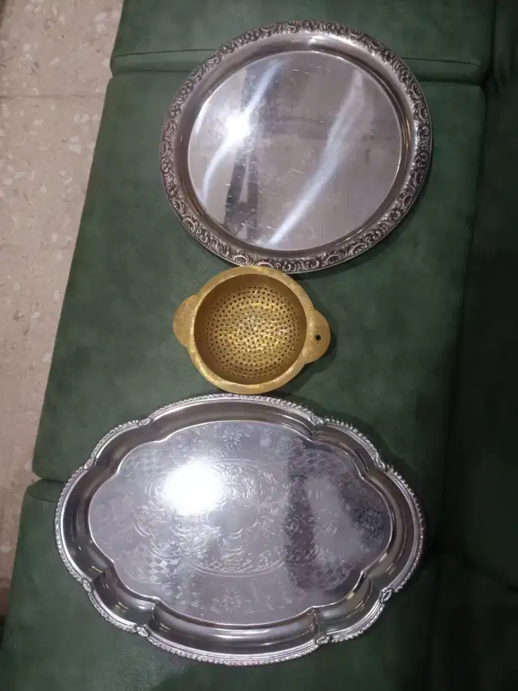nampan antik & kuningan
