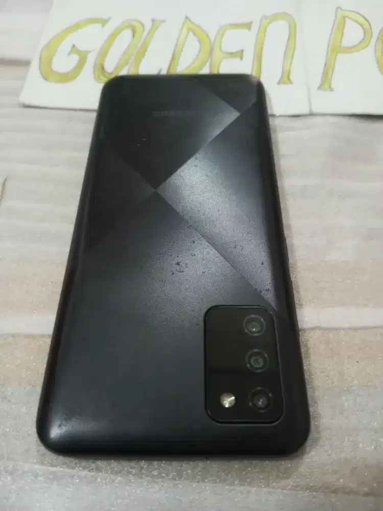 Galaxy A02S-Facelock.4G.Ram 4+4/64GB.ORI #GOLDEN PONSEL