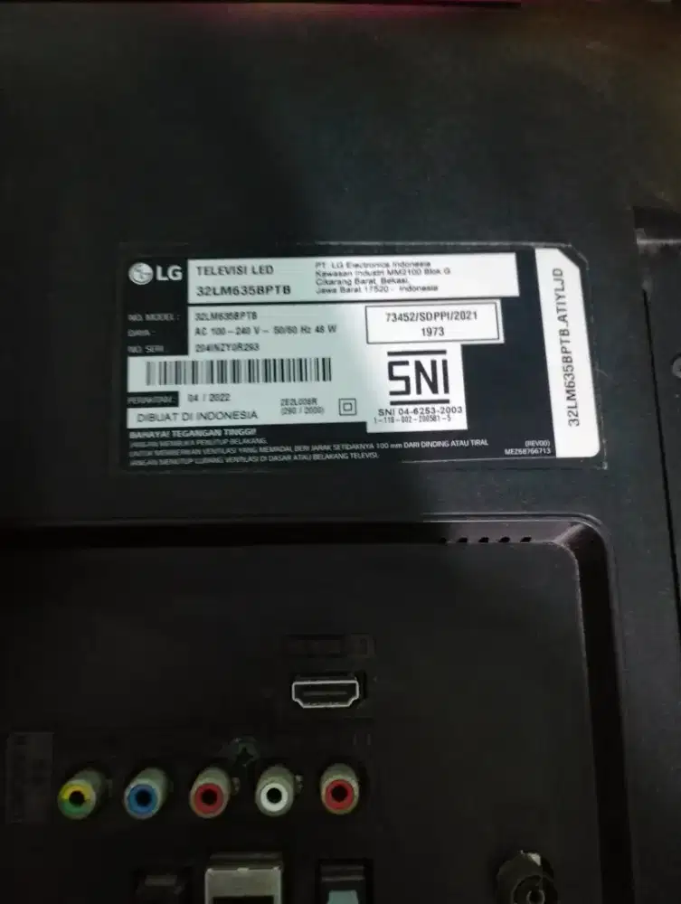 SMART TV LG 32lm635bptb