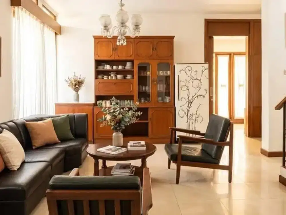 Dijual Rumah Nyaman Siap Pakai Cocok untuk Cafe Lokasi di Riau Bandung